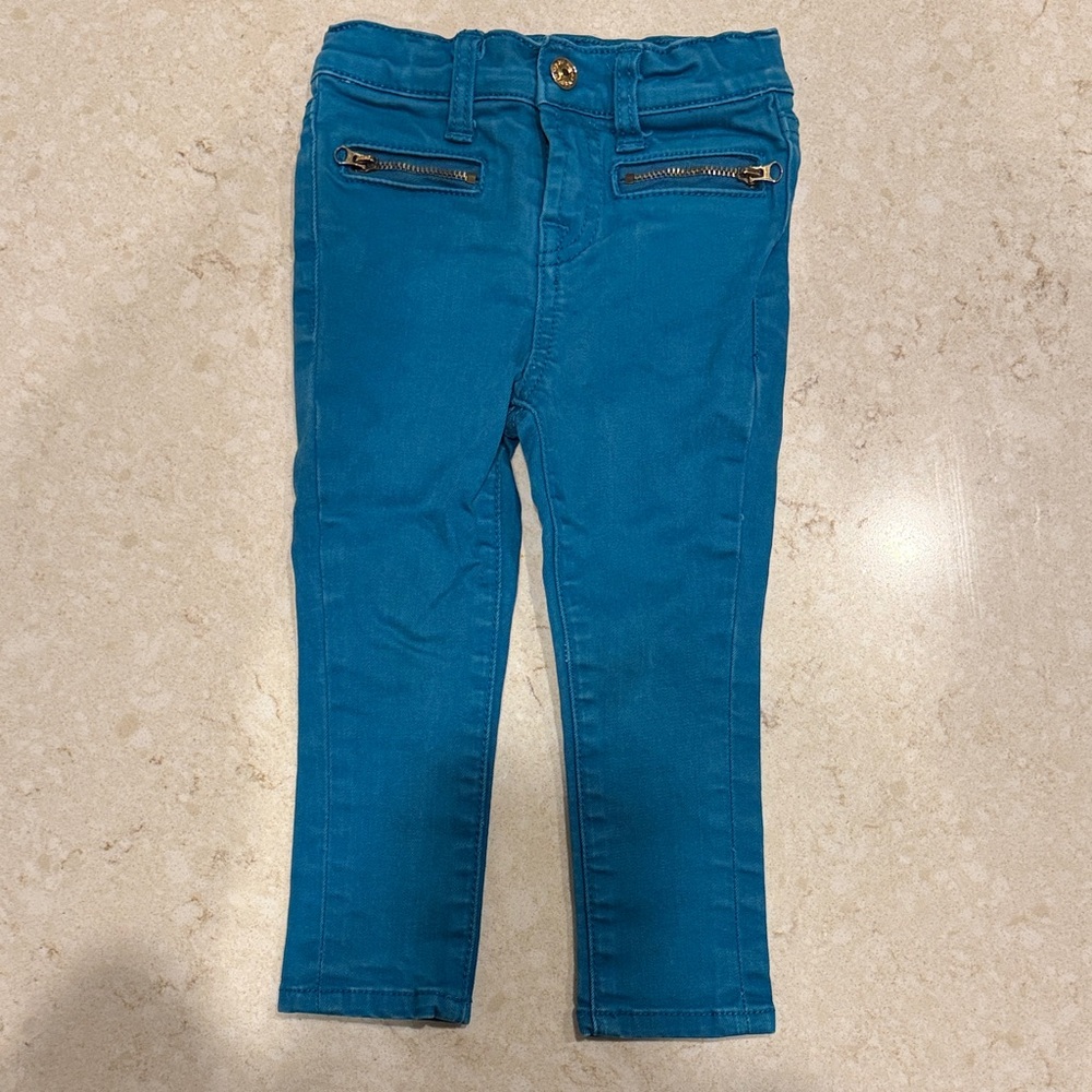 7 For All Mankind | Kids Teal Jeans Size 2T